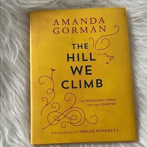 Amanda Gorman Yellow Book - The Hill We Climb